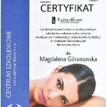 Certyfikat z zakresu wykonywania makijażu pernamentnego metodą microblading