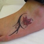 Tatuaż biologiczny - bezpośrednio po zabiegu